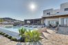 Villa in Mykonos - Luxury 5B Mykonos Villa in Kalafatis Villa in Mykonos - Luxury 5B Mykonos Villa in Kalafatis